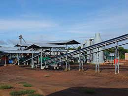 印尼30tph褐煤烘干机干燥工艺