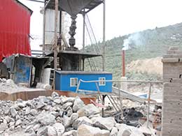 日产200吨石灰竖窑